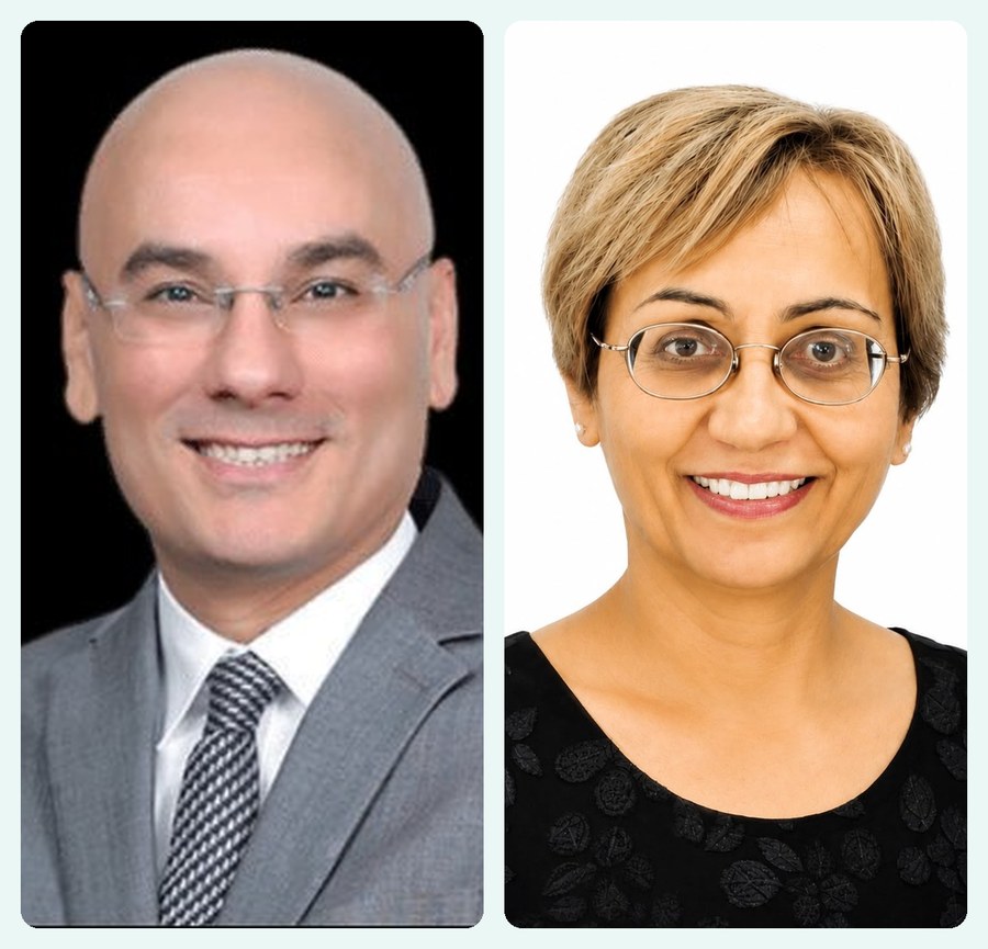 Dr. Hussein Omar and Dr. Samra Tahir — ADHD specialists at ADHD Hub Abu Dhabi